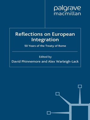 cover image of Reflections on European Integration